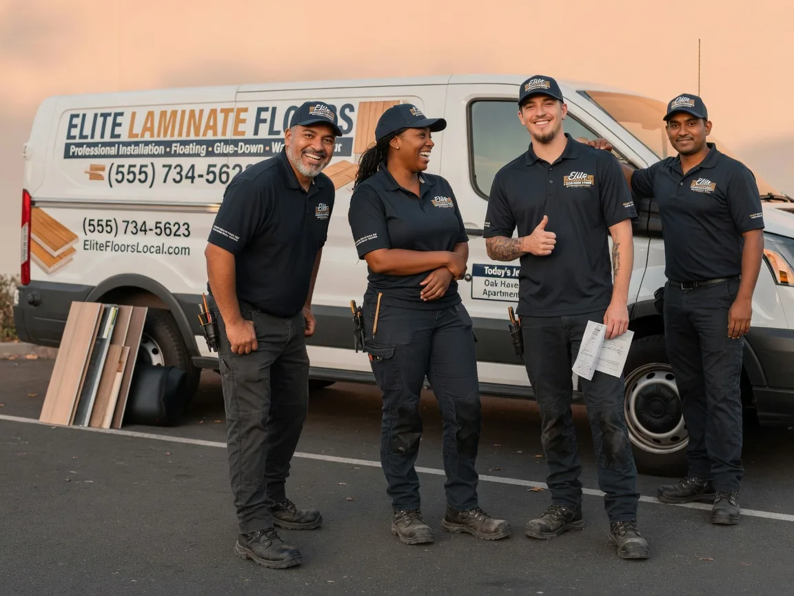 Laminate flooring installation company in Milford, IL